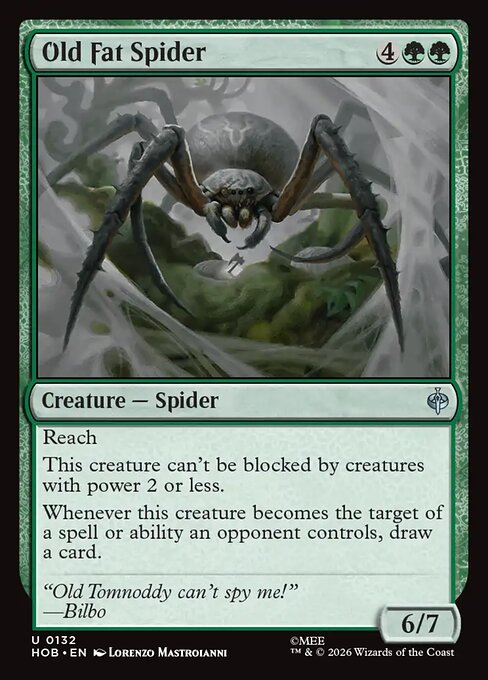 Old Fat Spider — The Hobbit 132