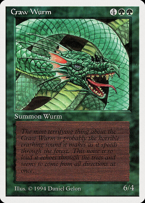 Serpente Terrestre de Craw — Summer Magic / Edgar 190