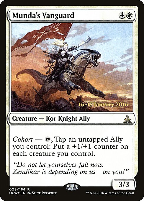 Vanguarda de Munda — Oath of the Gatewatch Promos 29s