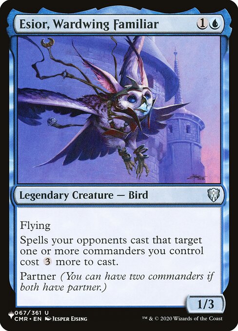 Esior, Familiar Aliguardião — The List CMR-67