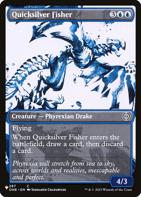 Pescador de Mercúrio — The List ONE-287