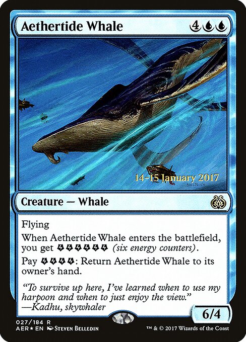 Baleia-da-maré-etérea — Aether Revolt Promos 27s
