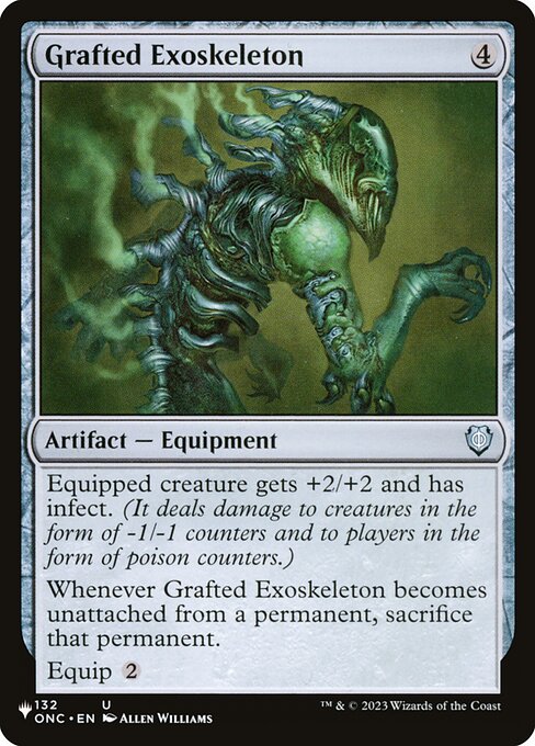 Exosqueleto Enxertado — The List ONC-132