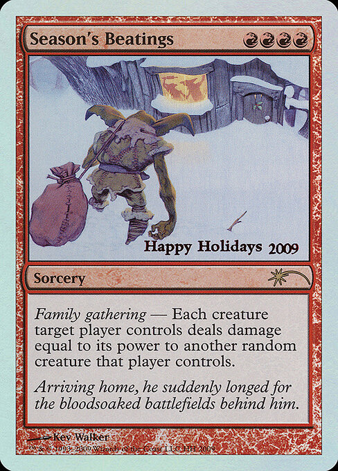 Season's Beatings — Happy Holidays 9
