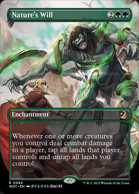 Vontade da Natureza — Wilds of Eldraine: Enchanting Tales 82