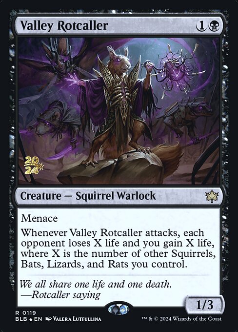 Valley Rotcaller — Bloomburrow Promos 119s
