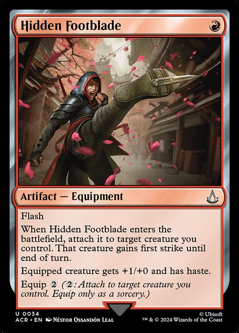 Hidden Footblade — Assassin's Creed 34