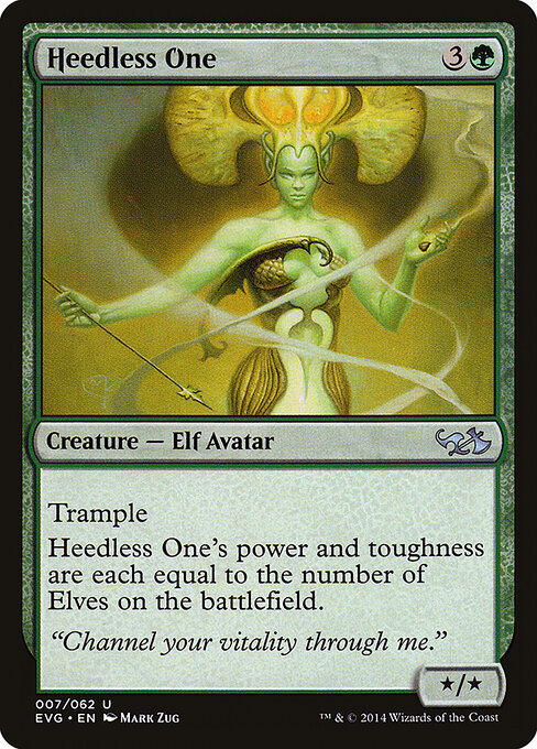 A Indiferente — Duel Decks Anthology: Elves vs. Goblins 7