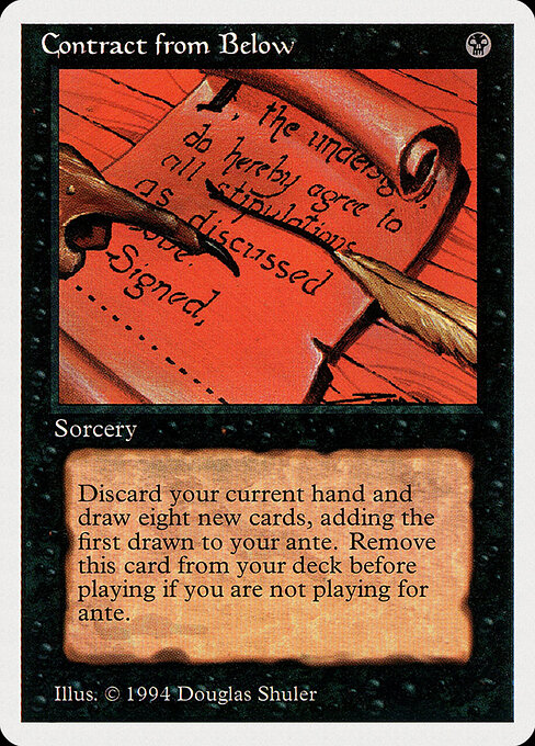 Contract from Below — Summer Magic / Edgar 97