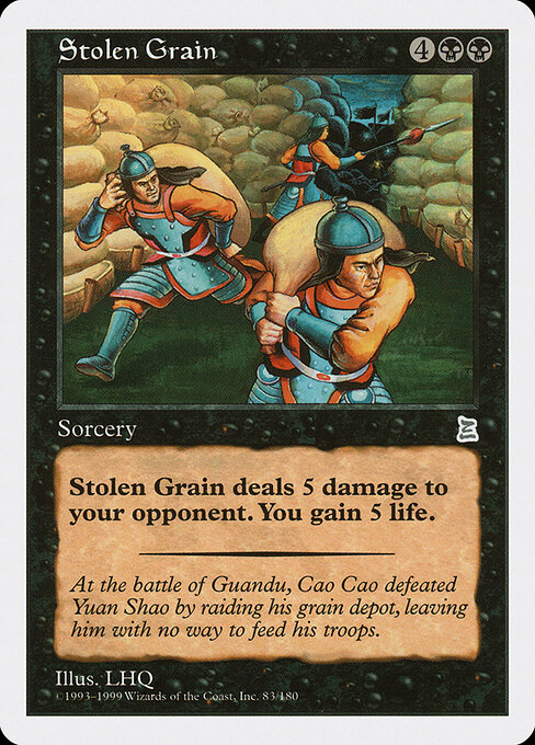 Stolen Grain — Portal Three Kingdoms 83