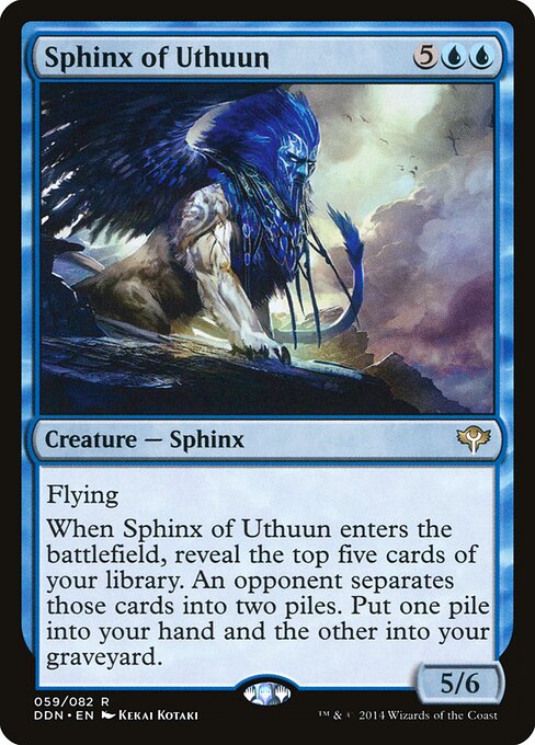 Esfinge de Uthuun — Duel Decks: Speed vs. Cunning 59