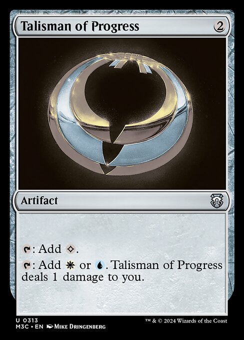 Talismã do Progresso — Modern Horizons 3 Commander 313