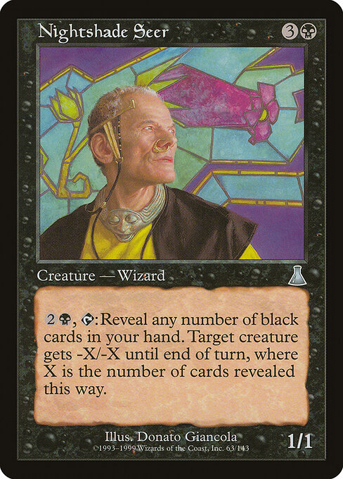 Vidente da Beladona — Urza's Destiny 63