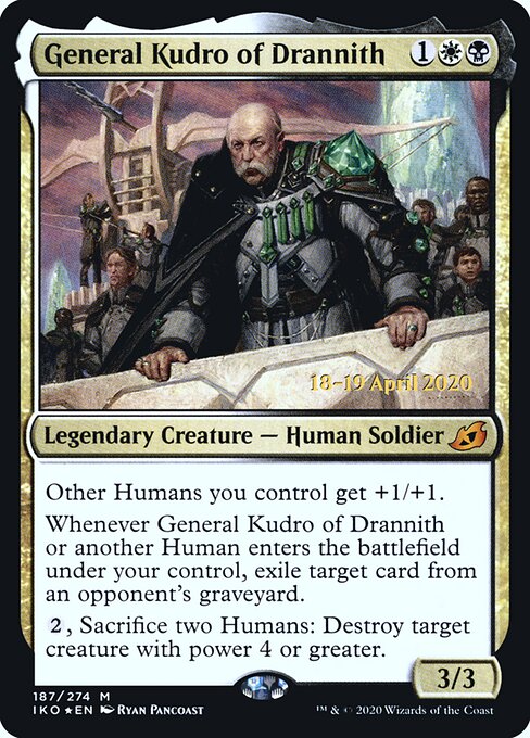 General Kudro de Drannith — Ikoria: Lair of Behemoths Promos 187s