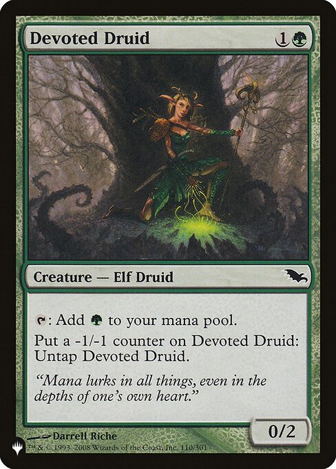 Druida Devotado — The List SHM-110