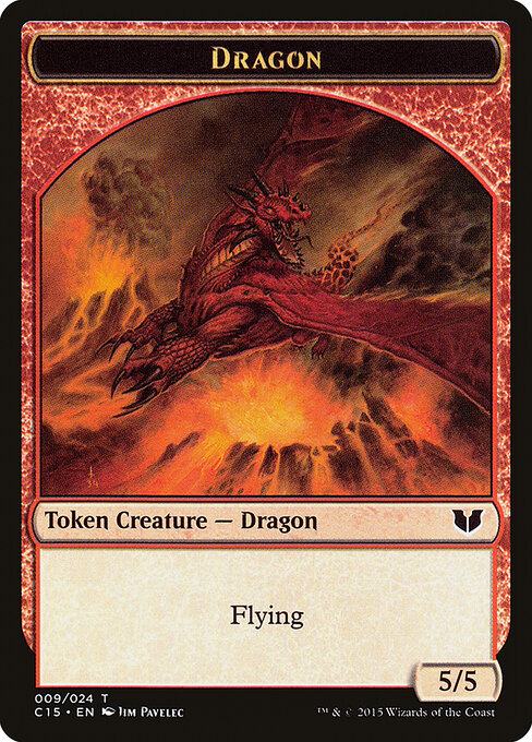 Dragon — Commander 2015 Tokens 9