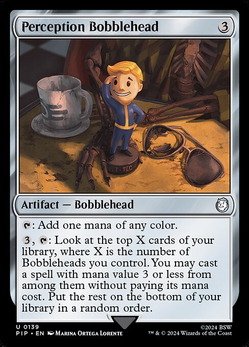 Perception Bobblehead — Fallout 139
