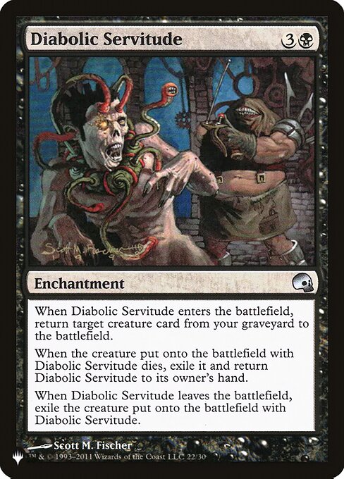 Servidão Diabólica — The List PD3-22
