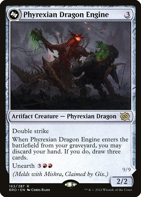 Phyrexian Dragon Engine — The Brothers' War 163