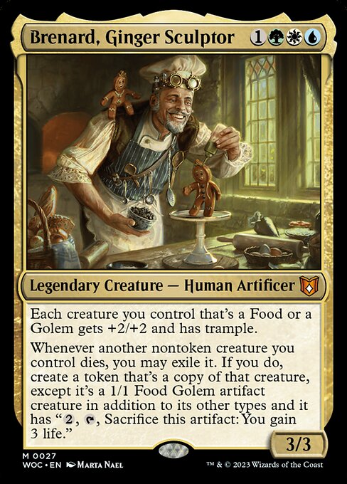 Brenard, Escultor do Gengibre