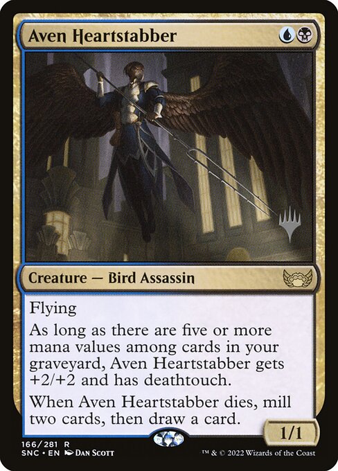 Fura-coração Aviana — Streets of New Capenna Promos 166p