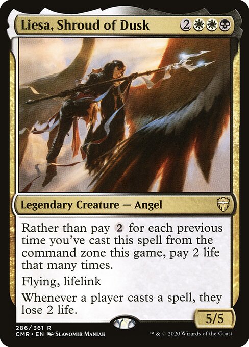 Liesa, Manto do Ocaso — Commander Legends 286
