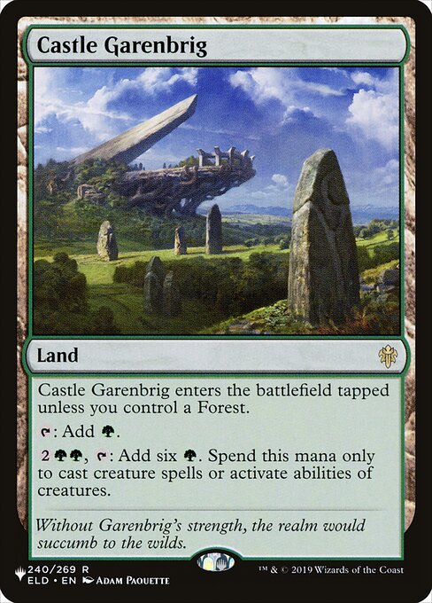 Castelo de Pontegaren — The List ELD-240