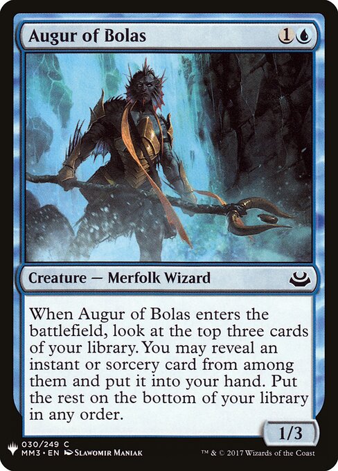 Áugure de Nicol Bolas — The List MM3-30