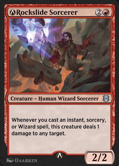A-Rockslide Sorcerer — Zendikar Rising A-154