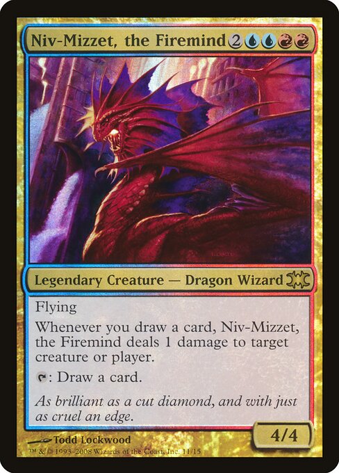 Niv-Mizzet, o Mente de Fogo — From the Vault: Dragons 11