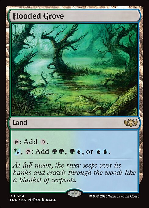 Bosque Alagado — Tarkir: Dragonstorm Commander 364