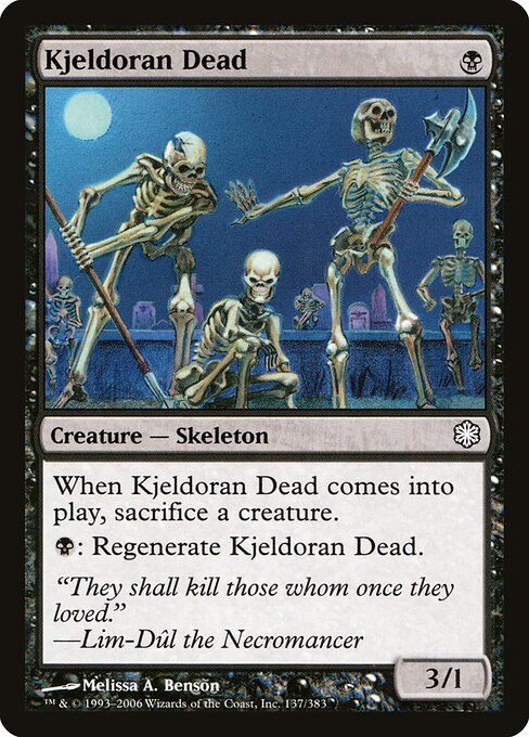 Mortos Kjeldoranos — Coldsnap Theme Decks 137