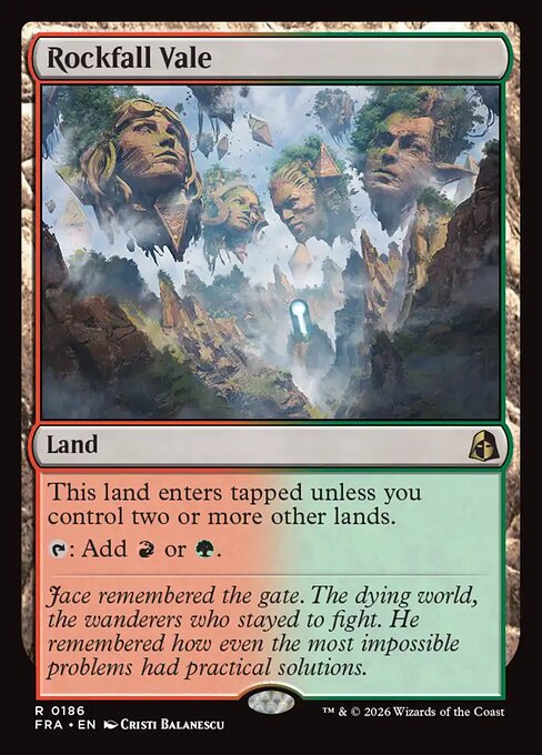 Vale das Pedras Cadentes — Reality Fracture 186