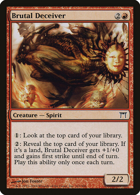 Impostor Brutal — Champions of Kamigawa 161
