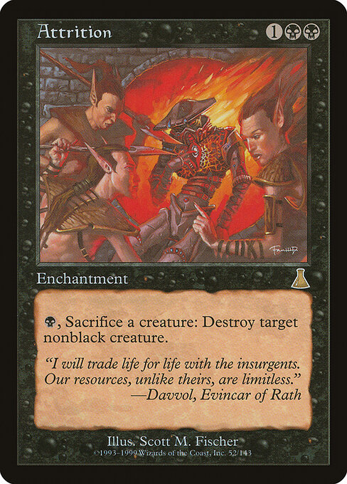 Atrito — Urza's Destiny 52