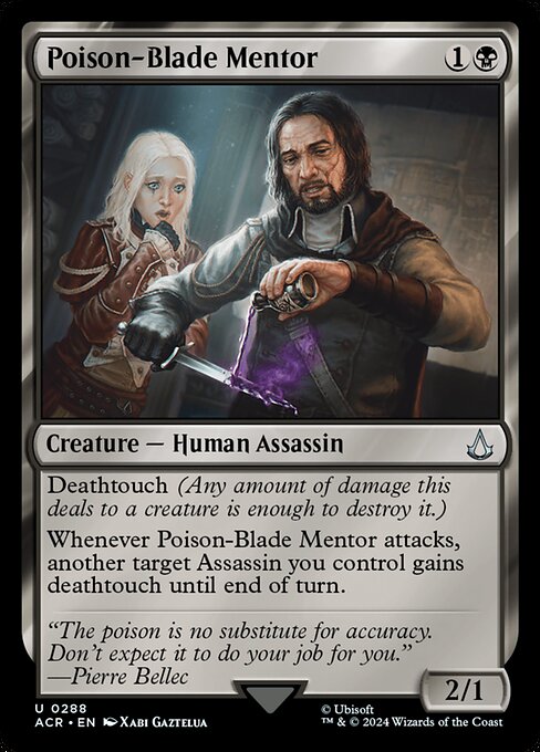 Poison-Blade Mentor — Assassin's Creed 288