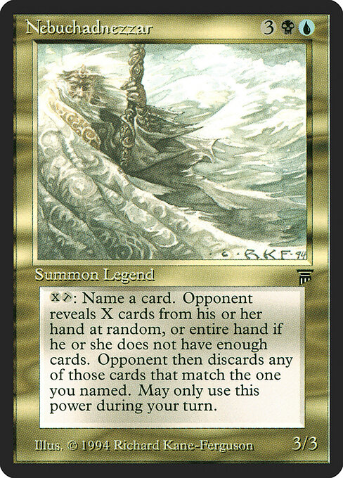 Nebuchadnezzar — Legends 245