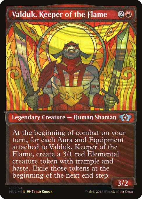 Valduk, Guardião da Chama — Multiverse Legends 154