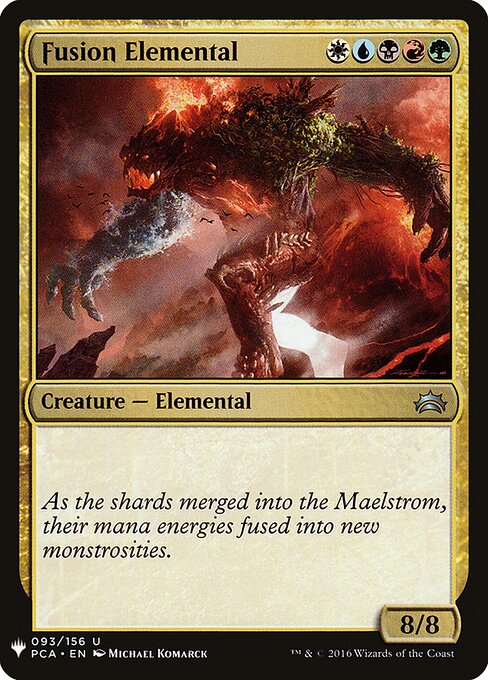 Elemental da Fusão — The List PCA-93