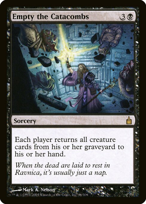 Esvaziar Catacumbas — Ravnica: City of Guilds 86