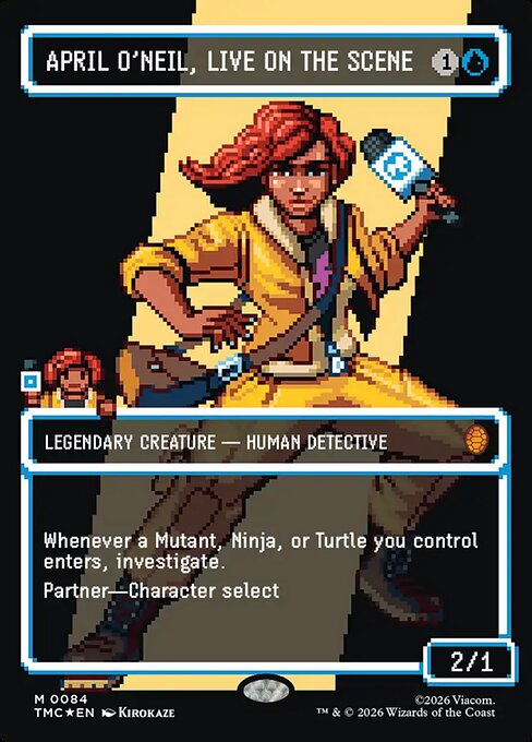 April O'Neil, Live on the Scene — Teenage Mutant Ninja Turtles Eternal 84