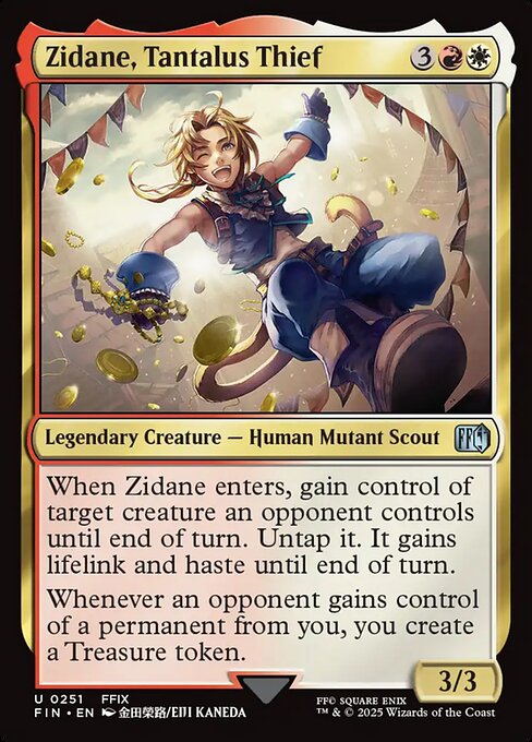 Zidane, Tantalus Thief — Final Fantasy 251