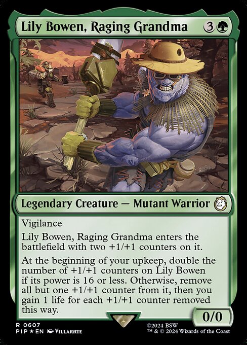 Lily Bowen, Raging Grandma — Fallout 607