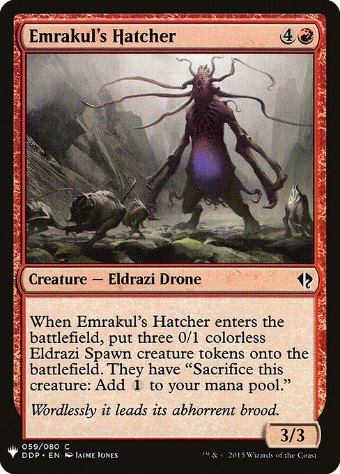 Incubador de Emrakul — The List DDP-59