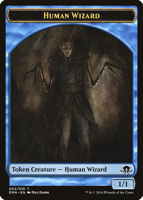 Human Wizard — Eldritch Moon Tokens 2
