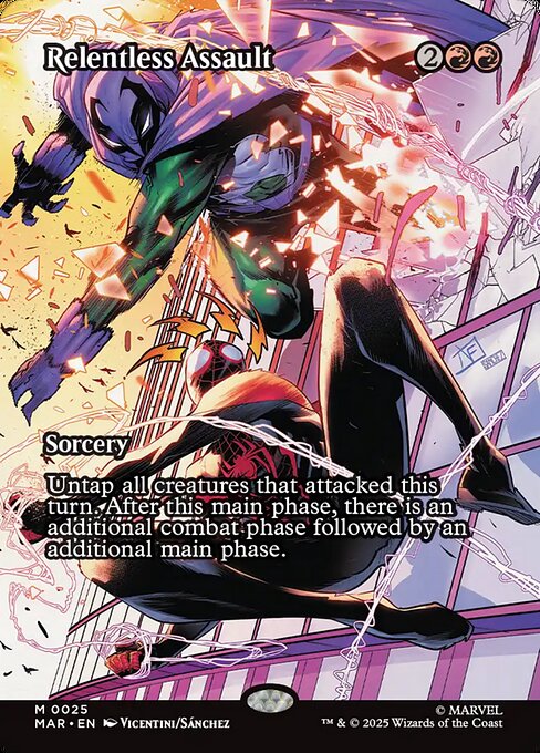 Assalto Implacável — Marvel Universe 25