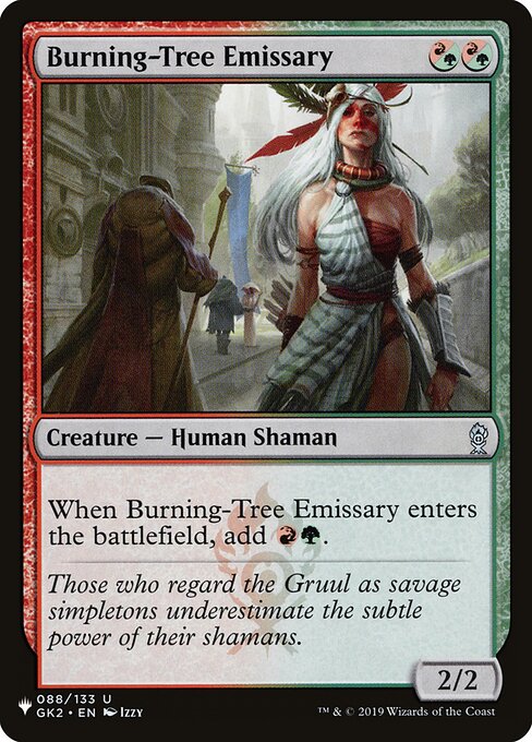 Emissário da Árvore Flamejante — The List GK2-88