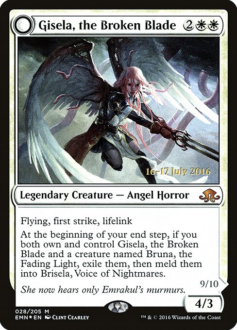 Gisela, a Lâmina Partida — Eldritch Moon Promos 28s