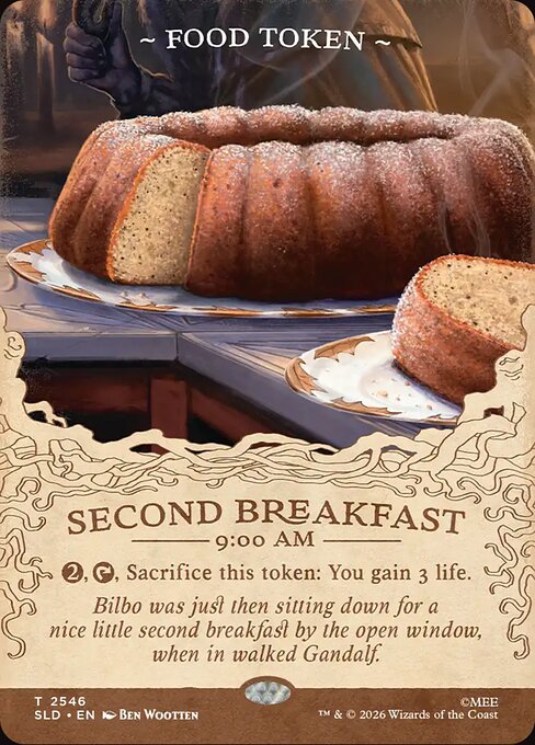 Second Breakfast 9:00 AM — Secret Lair Drop 2546