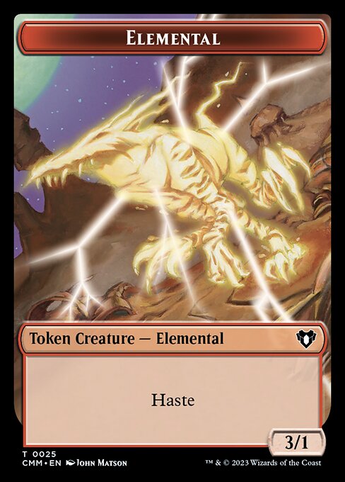 Elemental — Commander Masters Tokens 25